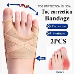 Fabric Bunion Corrector Breathable Adjustable Hallux Valgus Sleeve Spacer Separa