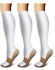 3Pair Diabetic Socks for Lymphedema Bariatric Non Binding Knee High Stockings US