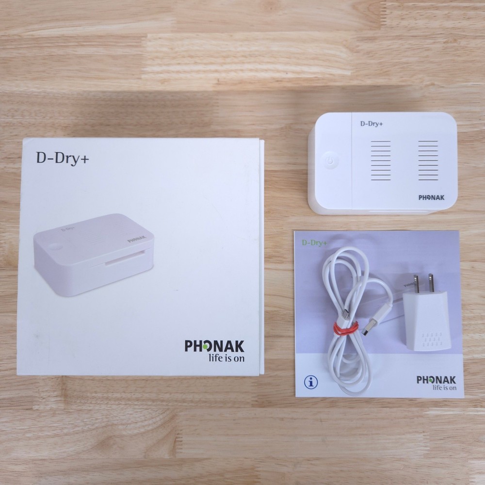 Phonak Cedis D-Dry+ Hearing Aid Dehumidifier Dryer