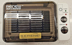 New Serene Innovations DB-100 Compact White ReNew Hearing Aid Dryer & Freshener