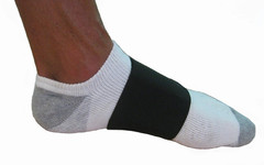 Adjustable Foot Arch Bandages with PORON Cushion Pair – S/M