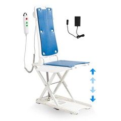 Portable Electric Chair Lift 310lb Floor Lift Assist for Elderly Seniors