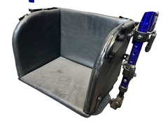 Wheelchair Freedom Designs P.R.O. CG Tilt In Space L&R Foot Rest BLUE