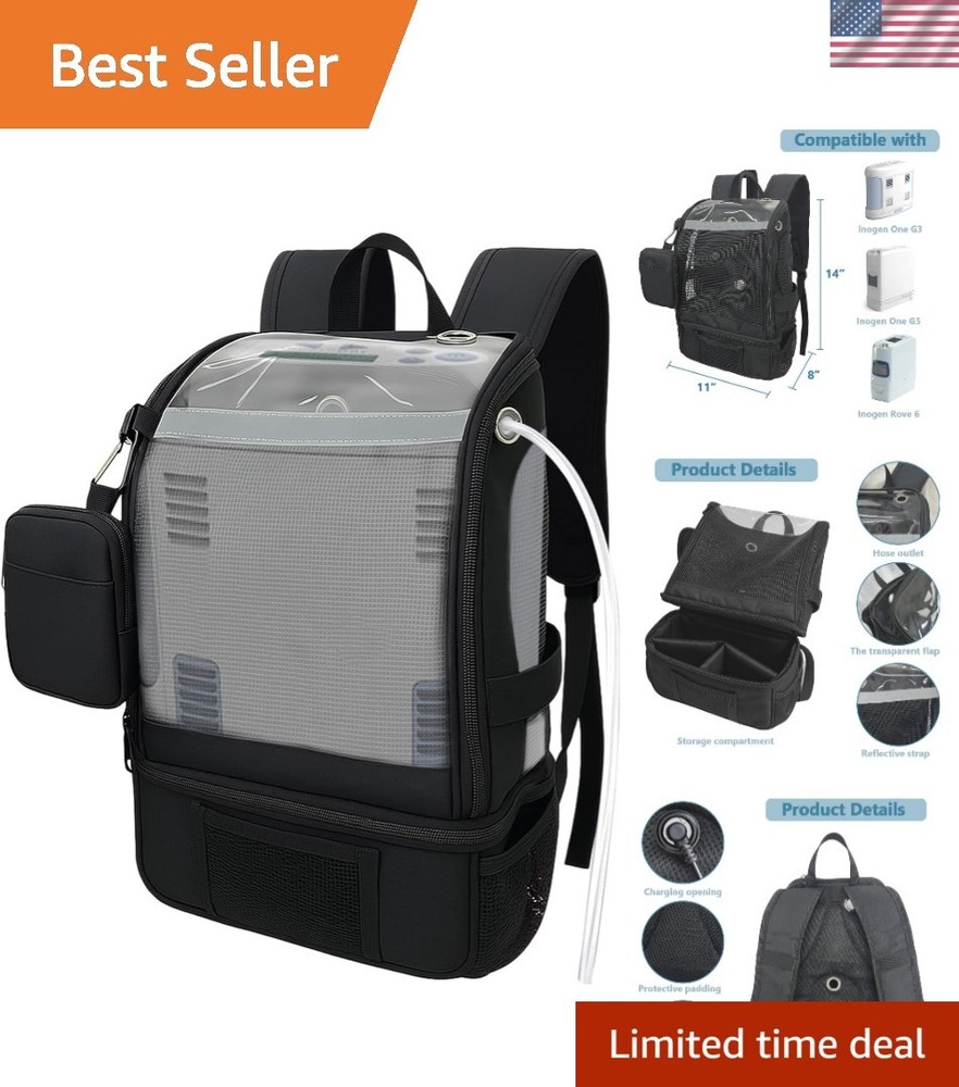 Oxygen Concentrators Backpack – POC Carrying Bag Compatible with Inogen One G…