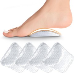 Arch Support Inserts with Gel Comfort – Height Options for Foot Pain Relief