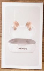 Nebroo Over The Counter CIC Pro Hearing Aids w/Charging Case Model F703A – NEW