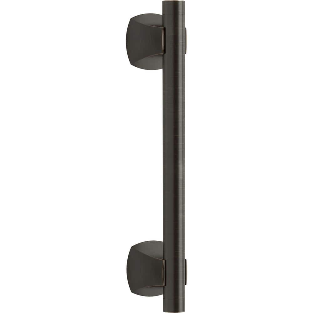 KOHLER Rubicon 9 in Grab Bar Oil-Rubbed Bronze ADA-Grade Bath Safety Rail