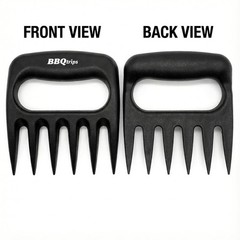 Meat Claws for Shredding Pulled Pork – Heavy Duty Solid Bear Claws Meat Shred…
