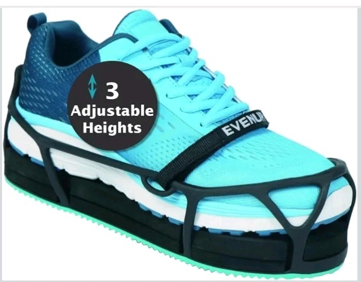 EVENup Shoe Lift Medium Height Balancer Men 8.5-10.5 Women 9-11