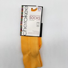 Cherokee Graduated Women’s Compression socks 8-12 MmHg Knee length -Neon Orange