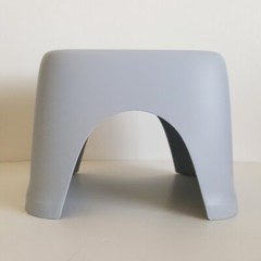 Reliable Sturdy Rectangular Curved Shower Anti-slip Chair Stool Leave in Bathtub