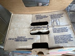 Vintage Original ATTENDS BOX Super Absorbency Diaper Briefs Value Pack BOX ONLY