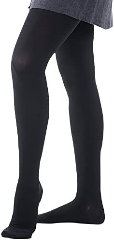 Allegro Soft Microfiber Pantyhose Closed Toe 20-30mmHg (Black) Medium