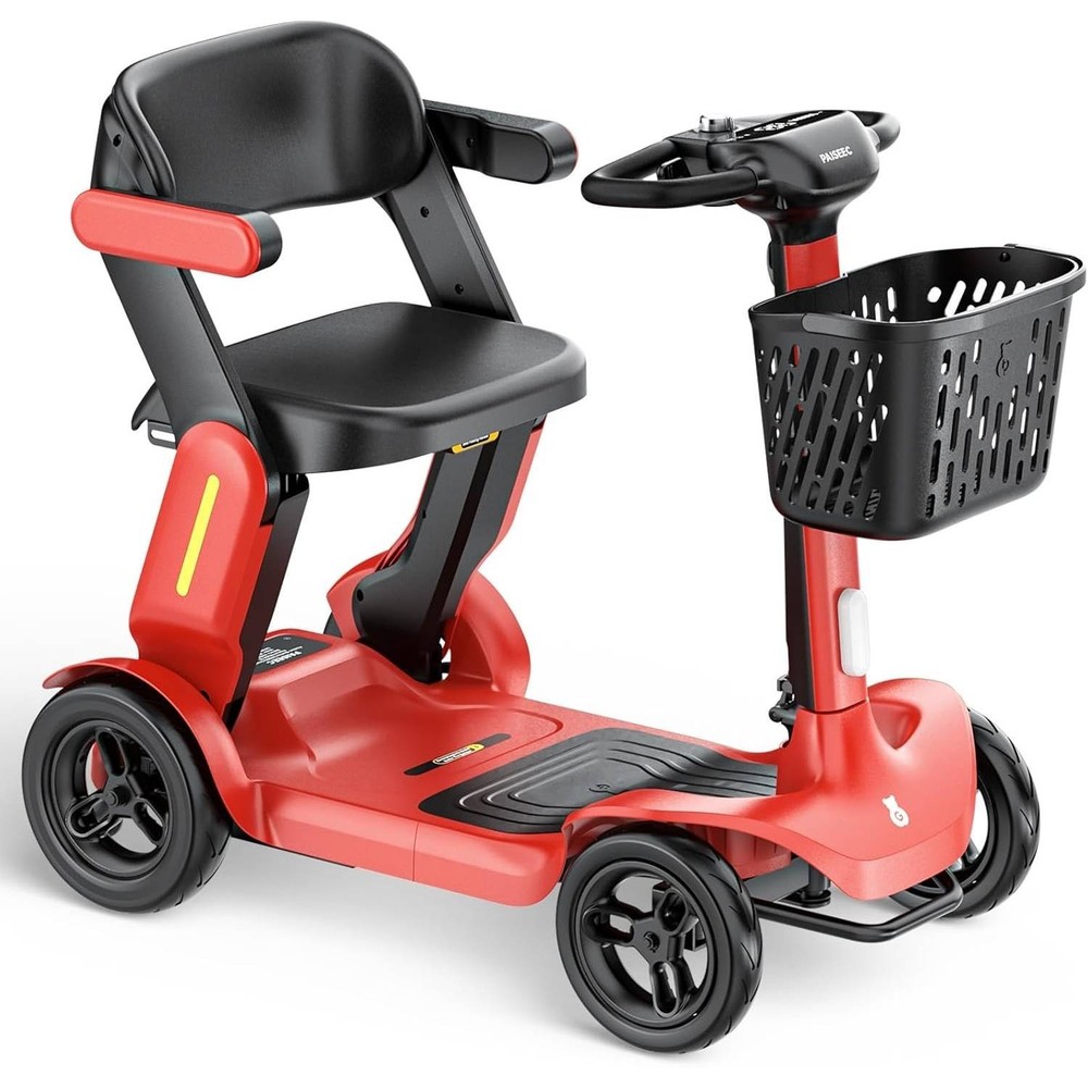 4-Wheel Folding Mobility Scooter Electric Power Wheelchairs Long Range -OPEN BOX