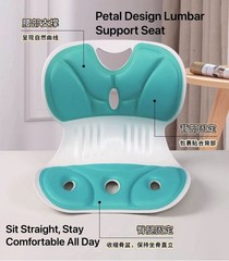 Ergonomic Posture Corrector Seat Cushion Lumbar Support Chair Pad Office