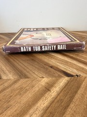 Bath Tub Safety Rail Adjustable Chrome Grab Bar Bathroom Safety Assist Handle