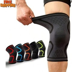 1Pcs Copper Compression Knee Sleeves Support Brace Joint Pain Relief Sport Gym