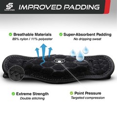 Sleeve Stars Elbow Brace Adjustable Tennis Golf Pain Relief Strap Black