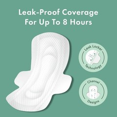 Rael Organic Cotton Cover Pads – Regular Absorbency, 28 Count (Pack of 1)