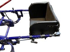 Wheelchair Freedom Designs P.R.O. CG Tilt In Space L&R Foot Rest BLUE