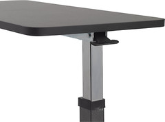 Hospital Over Bed Tray Laptop Food Rolling Medical Table Adjustable Desk