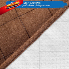 Waterproof Chair Pads for Incontinence Washable, 22″ x 21″ x 21″, Brown