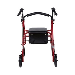 McKesson Rollator 300 lbs. 31 to 35 Inch Handle Height 146-10257RD-1