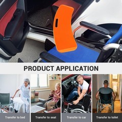 27″ Transfer Board with Slide Sheet – Wheelchair to Bed, Toilet, Tub, Car, 440 l