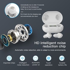 Pair Senior Digital Hearing Aids Rechargeable Sound Voice Amplifier For Elderly