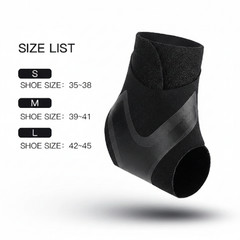 Ankle Brace Support Compression Sleeve Plantar Fasciitis Pain Relief Foot Wrap