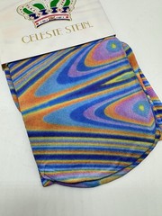 Celeste Stein Therapeutic Compressions Knee Length Women’s Socks -Blue Plus Size