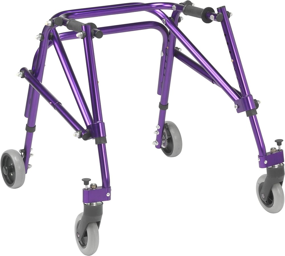 Nimbo 2G Lightweight Posterior Walker, Without Seat, Wizard Purple, Small