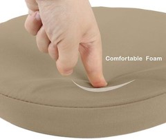 Outdoor Bistro Chair Cushion Water Resistant Round Bar Stool Royal Blue