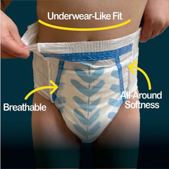 Ultimate Care Nighttime Underwear for Boys & Girls L/XL, 12 Ct