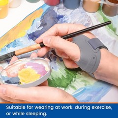 Left Thumb CMC Brace Small Flexible Arthritis Stabilizer Joint Support