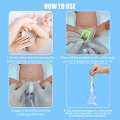 Child Urine Bag Collector for Toddler Travel, 200 ml Pediatric Pee Holder, Sp…