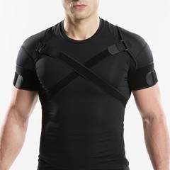 Double Shoulder Strap Wrap for Compression & Support – Ideal for Sports Recovery