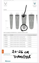 Ossur Iceross Dermo 6mm Locking Medium + Silicone Liner
