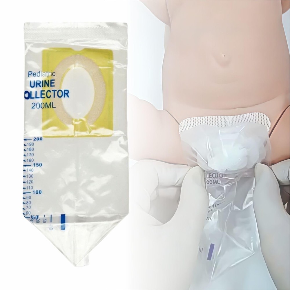 Child Urine Bag Collector for Toddler Travel, 200 ml Pediatric Pee Holder, Sp…