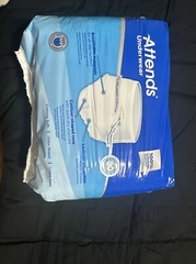 Attends AP0730 Disposable Cloth Diaper – Large, Pack of 18