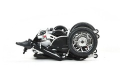 Lightweight Foldable Electric Wheelchair 360° Joystick All Terrain Power Chair