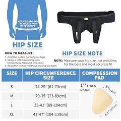 Inguinal Hernia Belt for Men & Women – Adjustable Medium (Pack of 1)