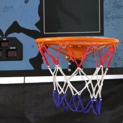 Indoor Basketball Arcade Game Double Electronic Hoops shot 2 Player W/ 4 Balls