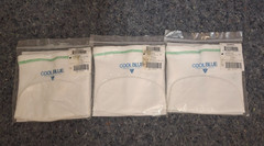 Cool Blue Prosthetic Socks 3-Pack Lot 3-Ply Size 5 6 Green CB3XWSH2 SPS 424443