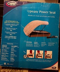 Carex Upeasy Power Seat Portable Electric Lifting Seat 300lb MODEL UPEP100