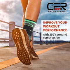 Ankle Support Compression Socks Foot Arch Heel Brace Plantar Fasciitis Bandage