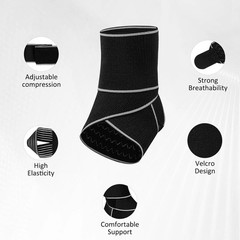 KTSAY Ankle Brace for Sprained Ankle, Ankle Support for Women & Men, Adjustable
