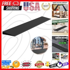 1″ Rise Threshold Ramps for Doorways, 2000 Lbs Load Capacity, 35.5″ Wide Natu…