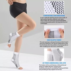 3 Pairs Soothe Relief Compression Socks Men Women Neuropathy Compression Socks