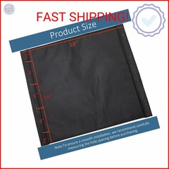 GxRichstar Wheelchair Replacement Seat Upholstery, 18 x 16 inches, Nylon, Univer